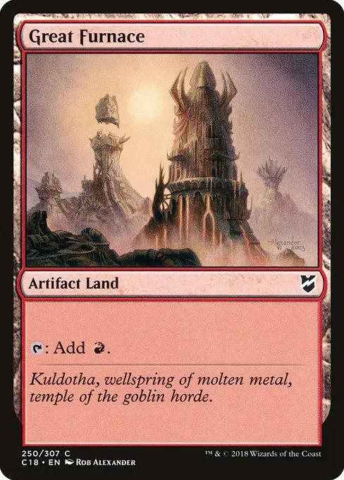 Great Furnace · Commander 2018 250/307