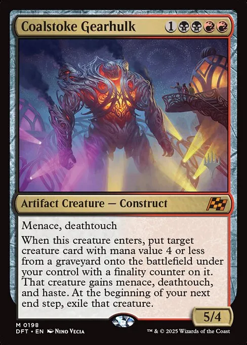 Coalstoke Gearhulk · Aetherdrift Promos 198p/160