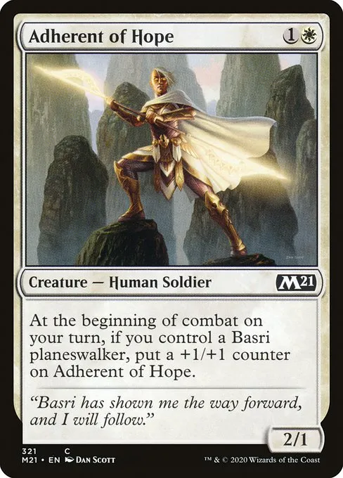 Adherent of Hope · Core Set 2021 321/397