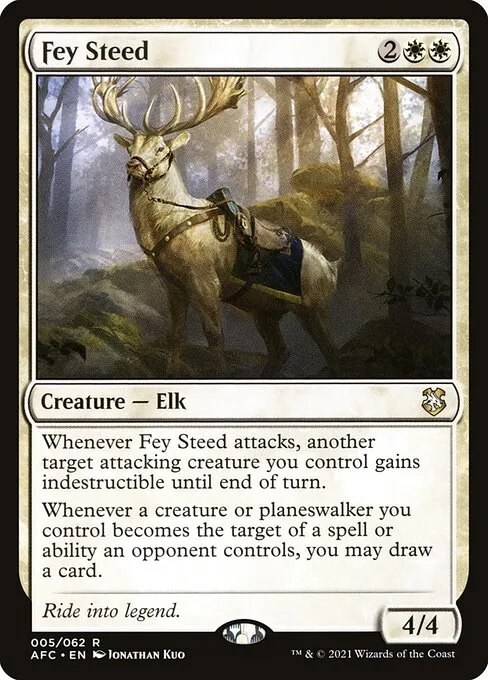 Fey Steed · Forgotten Realms Commander 5/331