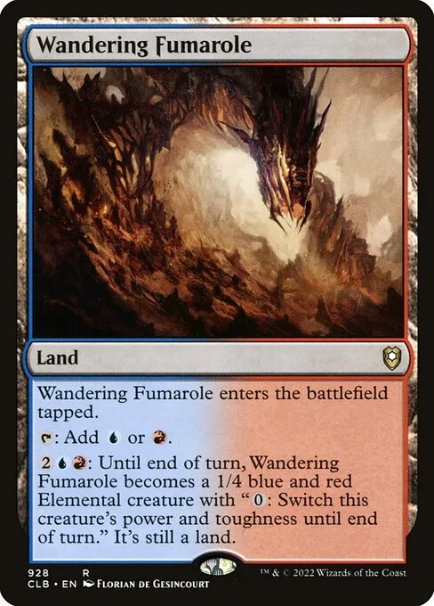 Wandering Fumarole · Commander Legends: Battle for Baldur's Gate 928/936