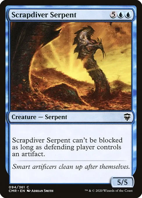 Scrapdiver Serpent · Commander Legends 94/718