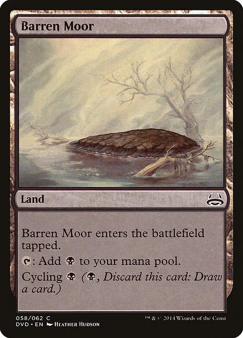 Barren Moor · Duel Decks Anthology: Divine vs. Demonic 58/62