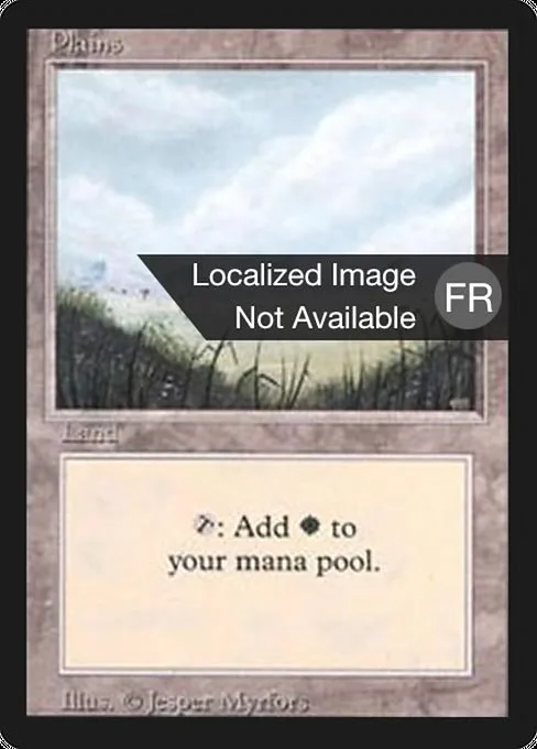 Plains · Foreign Black Border 292/307