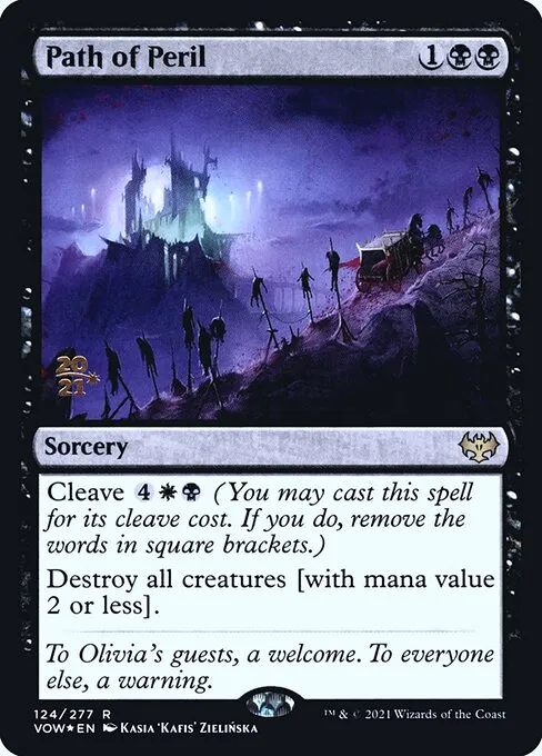 Path of Peril · Innistrad: Crimson Vow Promos 124s/121