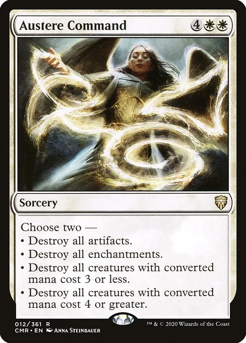 Austere Command · Commander Legends 12/718