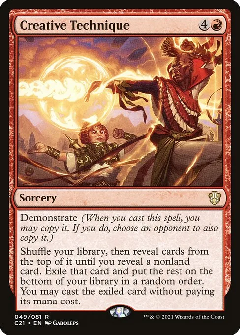 Creative Technique · Commander 2021 49/409
