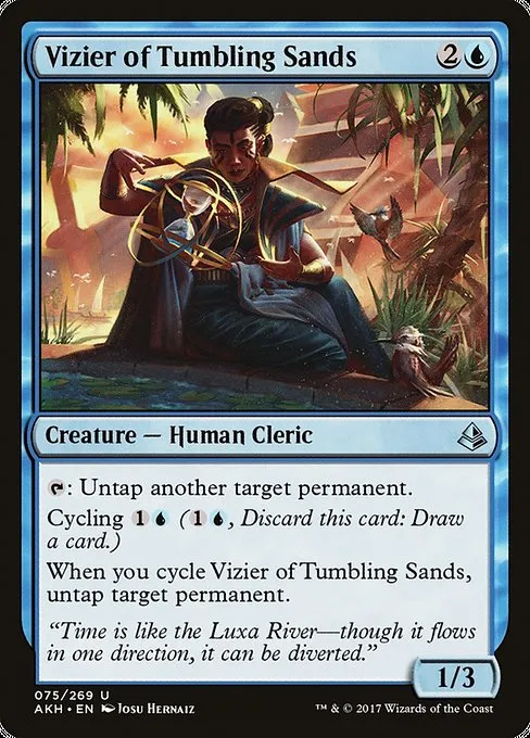 Vizier of Tumbling Sands · Amonkhet 75/287