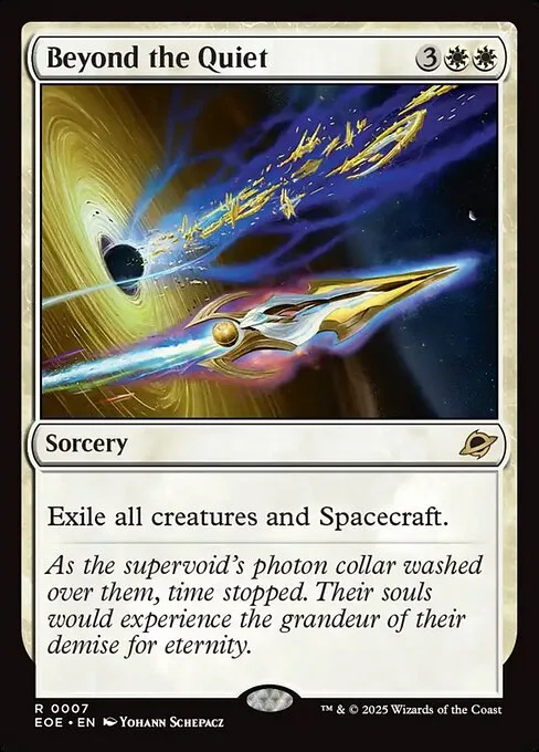 Beyond the Quiet · Edge of Eternities 7/400