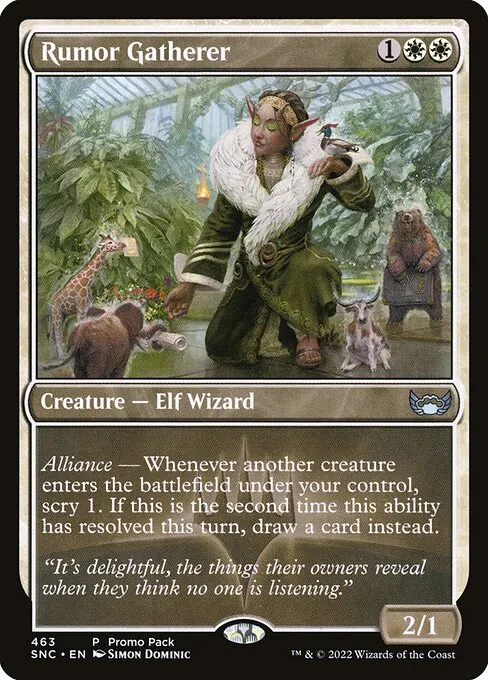 Rumor Gatherer · Streets of New Capenna 463/513