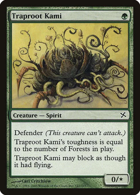 Traproot Kami · Betrayers of Kamigawa 147/165
