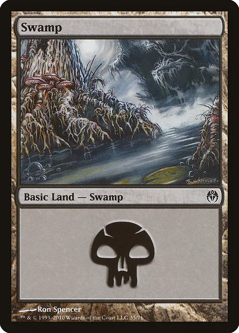 Swamp · Duel Decks: Phyrexia vs. the Coalition 35/71