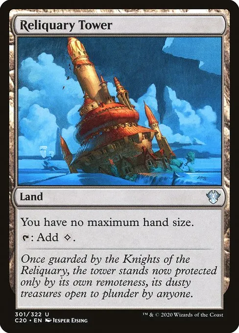 Reliquary Tower · Commander 2020 301/322