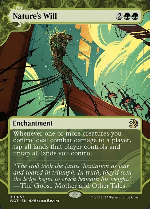 Nature's Will · Wilds of Eldraine: Enchanting Tales 57/103