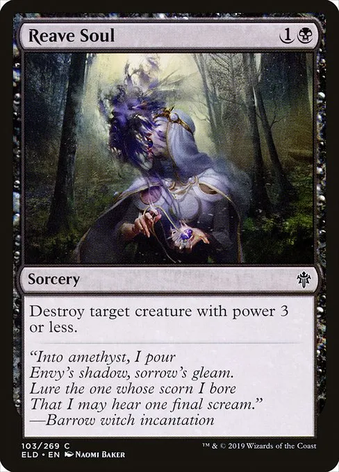 Reave Soul · Throne of Eldraine 103/398