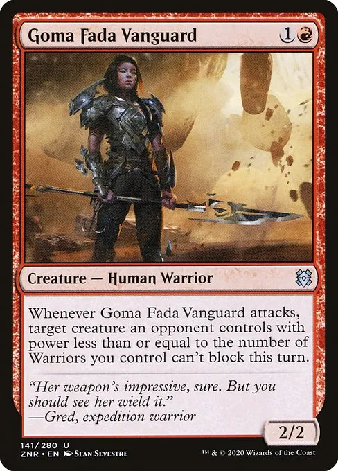 Goma Fada Vanguard · Zendikar Rising 141/407