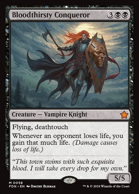 Bloodthirsty Conqueror · Foundations 58/771