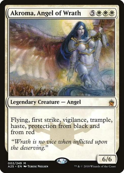 Akroma, Angel of Wrath · Masters 25 2/249