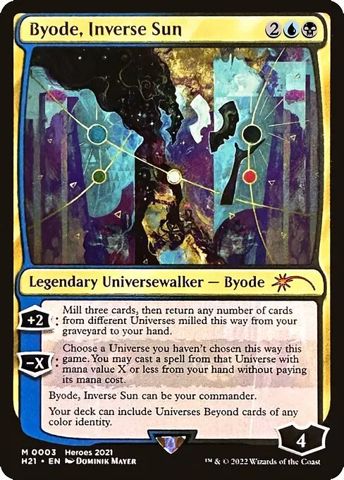 Byode, Inverse Sun · 2021 Heroes of the Realm 3/4