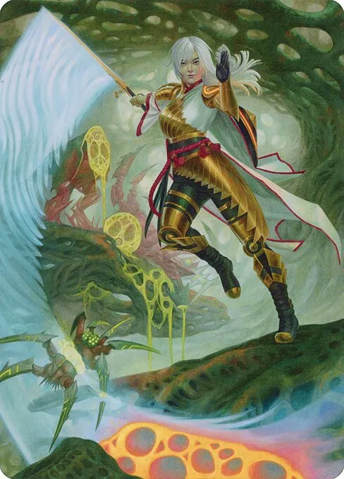 The Eternal Wanderer // The Eternal Wanderer · Phyrexia: All Will Be One Art Series 3/81