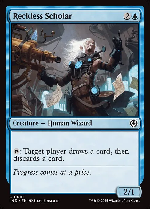 Reckless Scholar · Innistrad Remastered 81/495