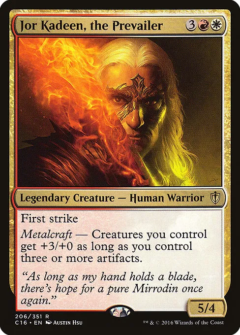Jor Kadeen, the Prevailer · Commander 2016 206/351