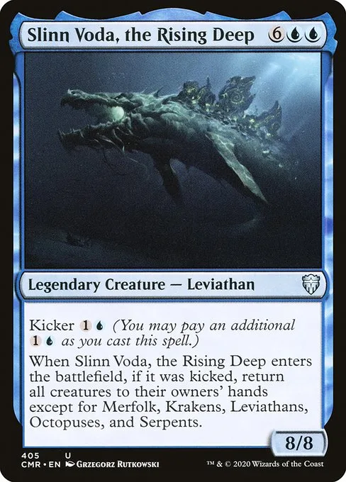 Slinn Voda, the Rising Deep · Commander Legends 405/718
