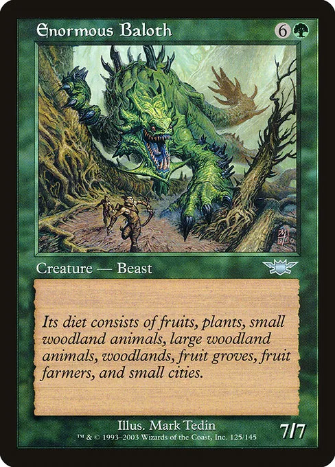 Enormous Baloth · Legions 125/145
