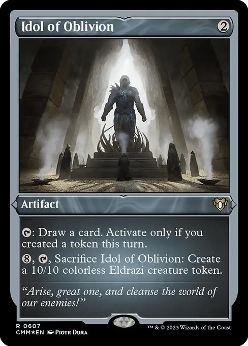 Idol of Oblivion · Commander Masters 607/1067