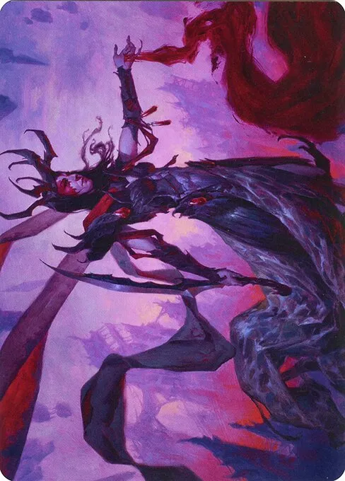 Drana, the Last Bloodchief // Drana, the Last Bloodchief · Zendikar Rising Art Series 54/81