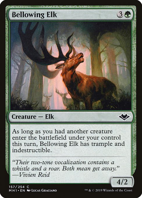 Bellowing Elk · Modern Horizons 157/255