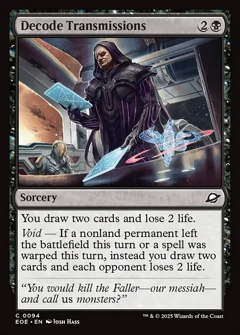 Decode Transmissions · Edge of Eternities 94/400