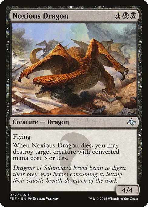 Noxious Dragon · Fate Reforged 77/191