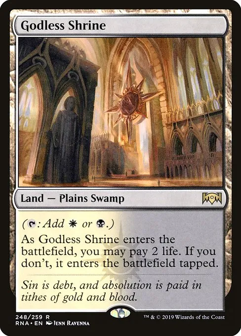 Godless Shrine · Ravnica Allegiance 248/273