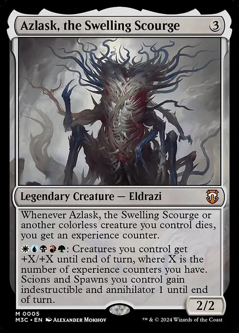 Azlask, the Swelling Scourge · Modern Horizons 3 Commander 5/398
