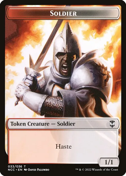 Soldier · New Capenna Commander Tokens 33/36