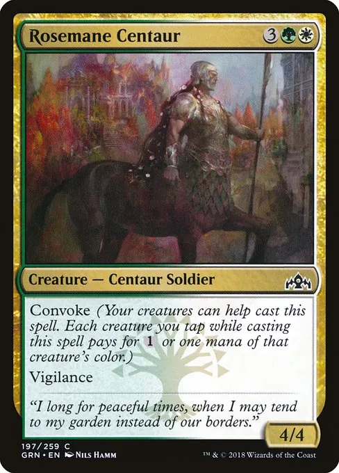 Rosemane Centaur · Guilds of Ravnica 197/273
