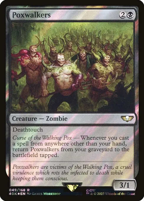 Poxwalkers · Warhammer 40,000 Commander 49★/617