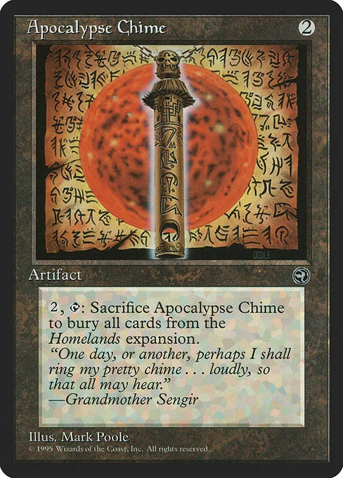 Apocalypse Chime · Homelands 101/140