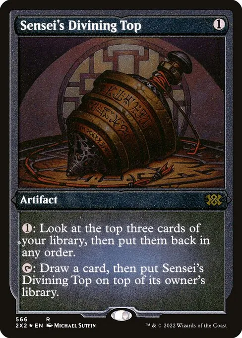 Sensei's Divining Top · Double Masters 2022 566/579