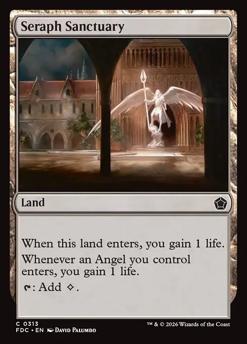 Seraph Sanctuary · Foundations Commander 313/3