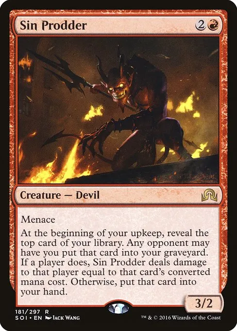 Sin Prodder · Shadows over Innistrad 181/302
