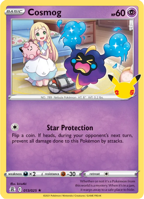 Cosmog · Celebrations 13/25