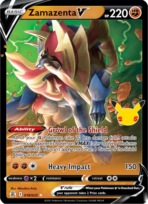 Zamazenta V · Celebrations 18/25