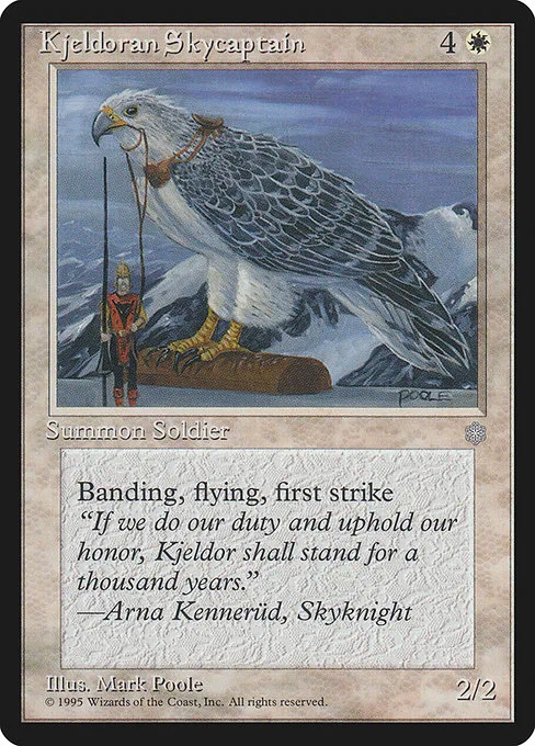 Kjeldoran Skycaptain · Ice Age 39/383