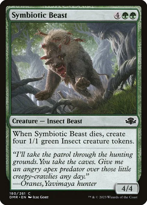 Symbiotic Beast · Dominaria Remastered 180/457