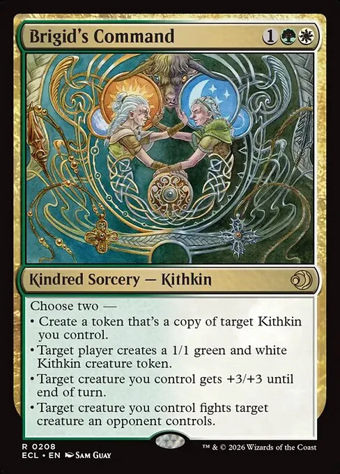 Brigid's Command · Lorwyn Eclipsed 208/408