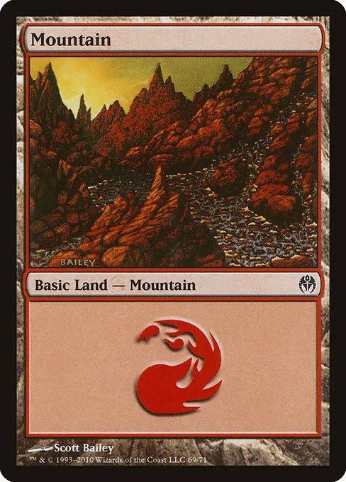 Mountain · Duel Decks: Phyrexia vs. the Coalition 69/71