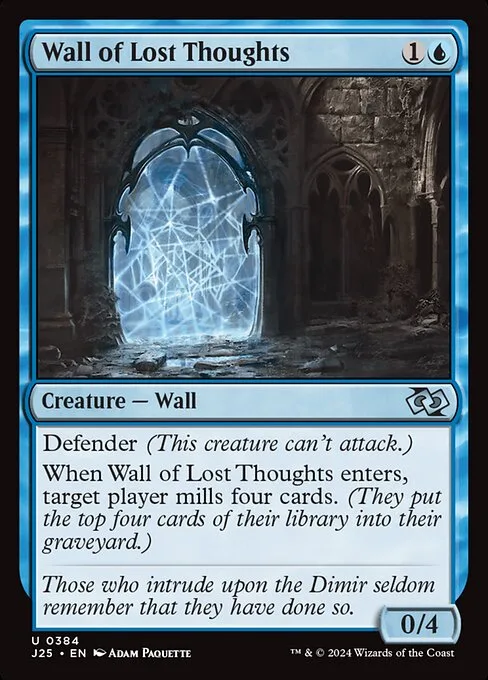 Wall of Lost Thoughts · Foundations Jumpstart 384/779