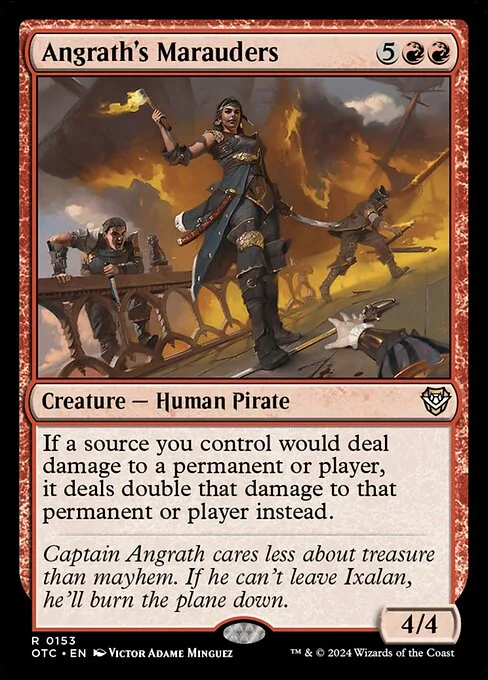 Angrath's Marauders · Outlaws of Thunder Junction Commander 153/342